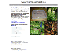Tablet Screenshot of kompostmask.se